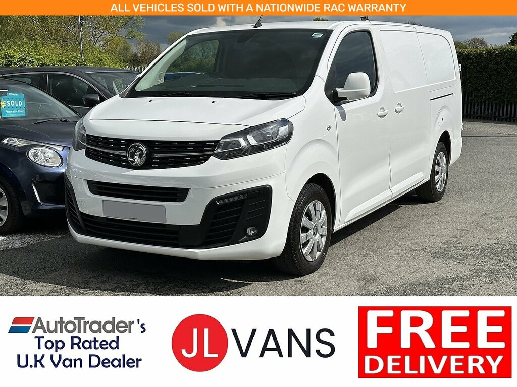 Vauxhall Vivaro Turbo D 2900 Sportive L2h1 Euro 6 2023 U2644 Ule White