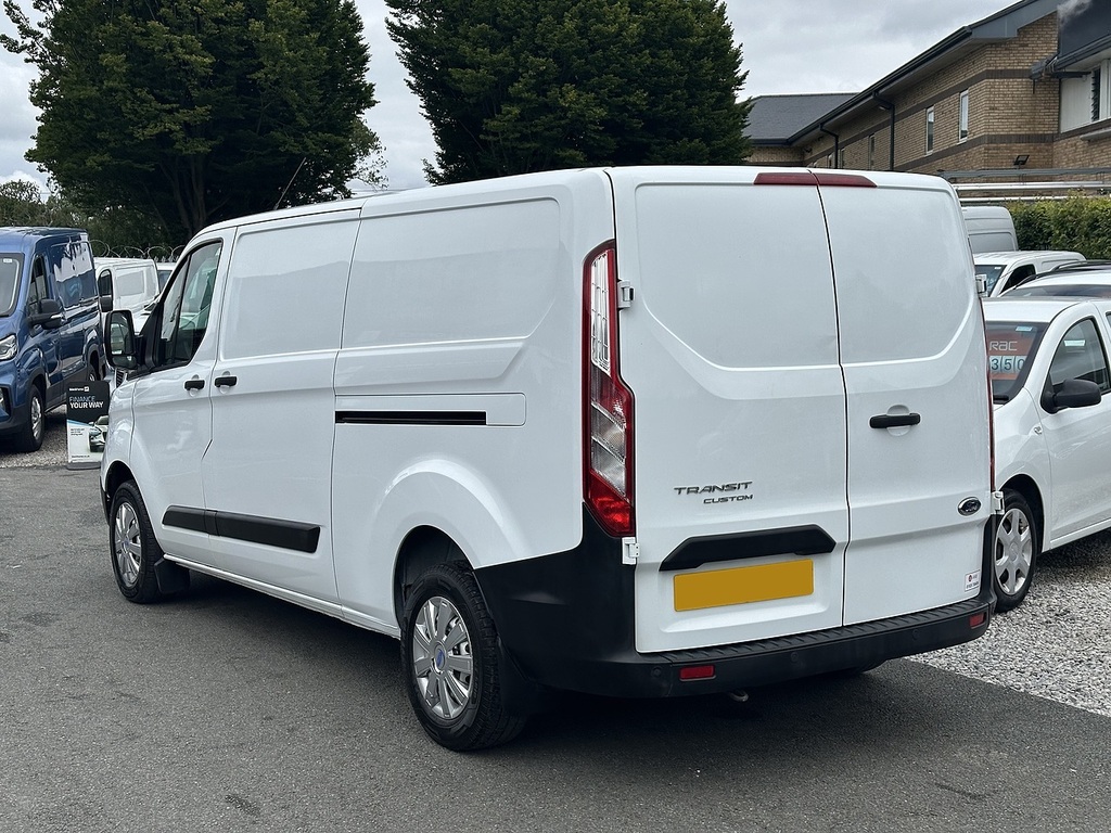 Ford Transit Custom 300 Ecoblue Leader L2h1 Euro 6 Ac 2022 U2664 Ule AE22KTF White #6