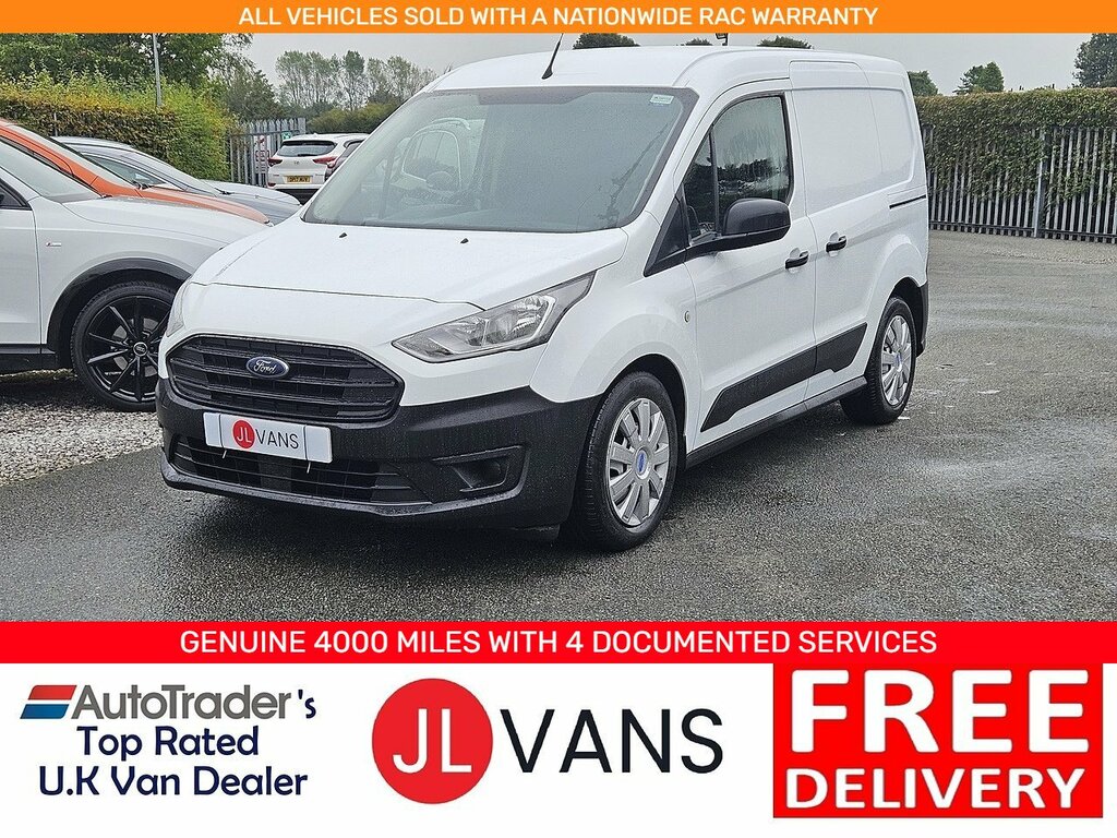 Ford Transit Connect 200 Ecoblue L1h1 Euro 6 2018 U2670 Ulez White