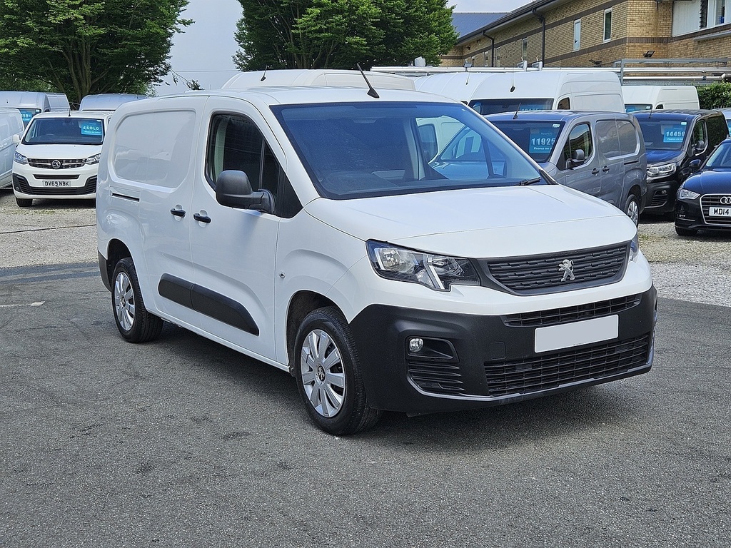 Peugeot Partner Bluehdi 950 Professional Premium L2 Euro 6 2022 U FSZ6439 White #4