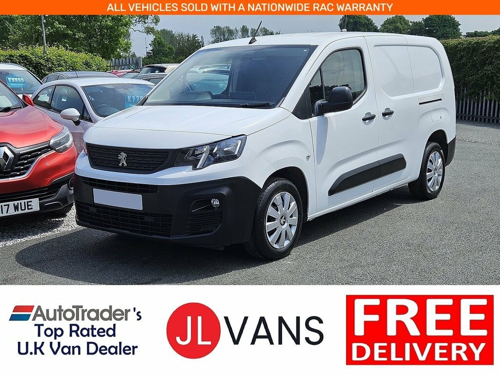 Peugeot Partner Bluehdi 950 Professional Premium L2 Euro 6 2022 U White