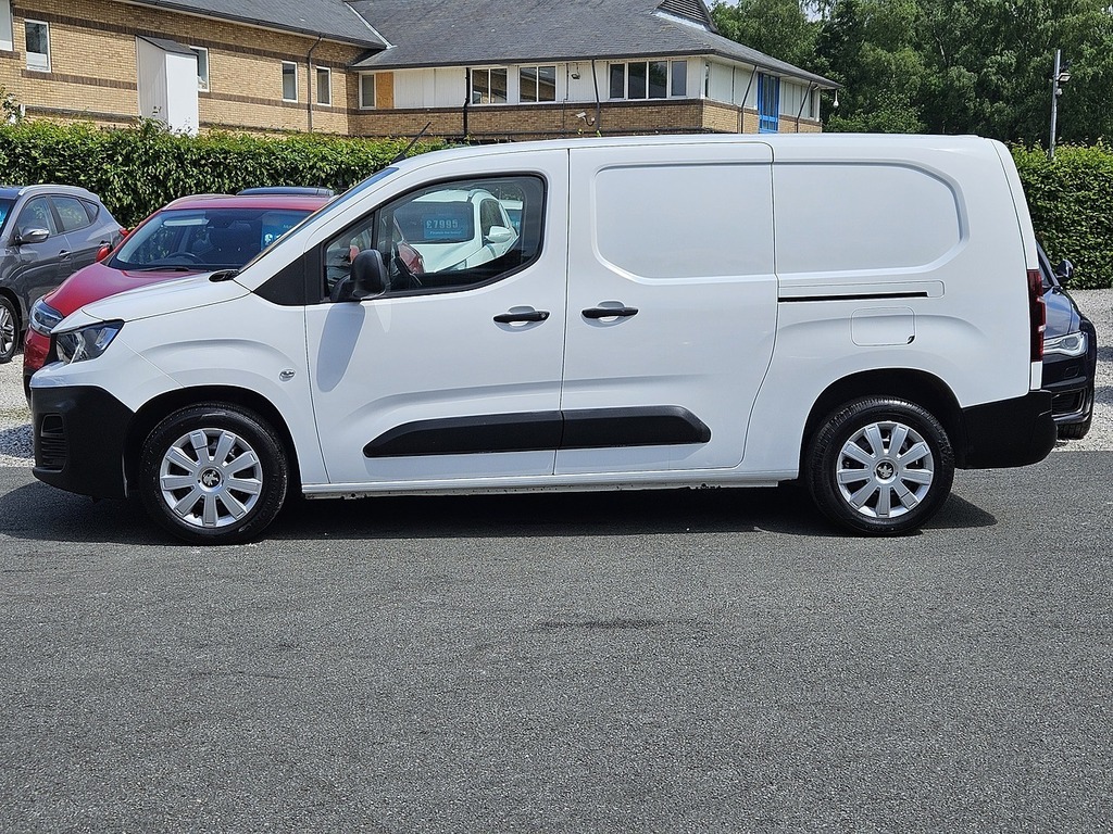 Peugeot Partner Bluehdi 950 Professional Premium L2 Euro 6 2022 U FSZ6439 White #6