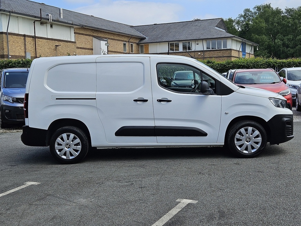 Peugeot Partner Bluehdi 950 Professional Premium L2 Euro 6 2022 U FSZ6439 White #5
