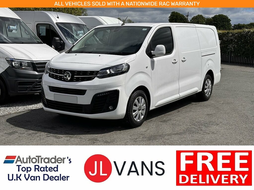 Vauxhall Vivaro Turbo D 2900 Sportive L2h1 Euro 6 2021 U2671 Ule White