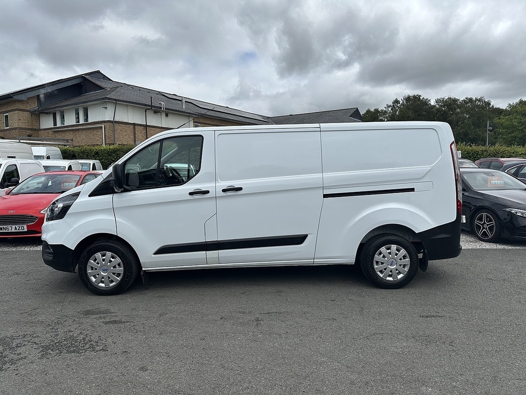 Ford Transit Custom 300 Ecoblue L2h1 Euro 6 2019 U2675 Ulez CT19XKA White #5