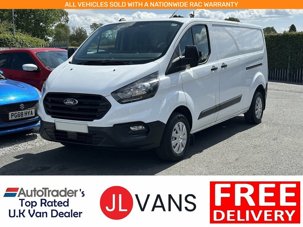 Ford Transit Custom 300 Ecoblue L2h1 Euro 6 2019 U2675 Ulez White