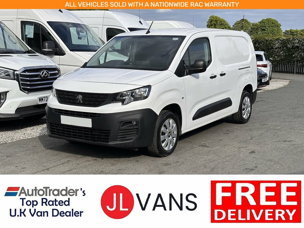 Peugeot Partner Bluehdi 950 Professional L2h1 Euro 6 2020 U2676 White