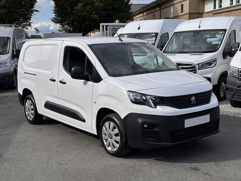 Peugeot Partner Bluehdi 950 Professional L2h1 Euro 6 2020 U2676 MA20NLG White #3