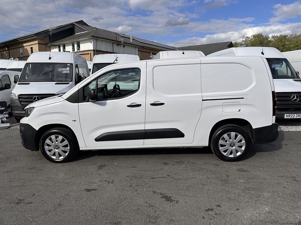 Peugeot Partner Bluehdi 950 Professional L2h1 Euro 6 2020 U2676 MA20NLG White #5