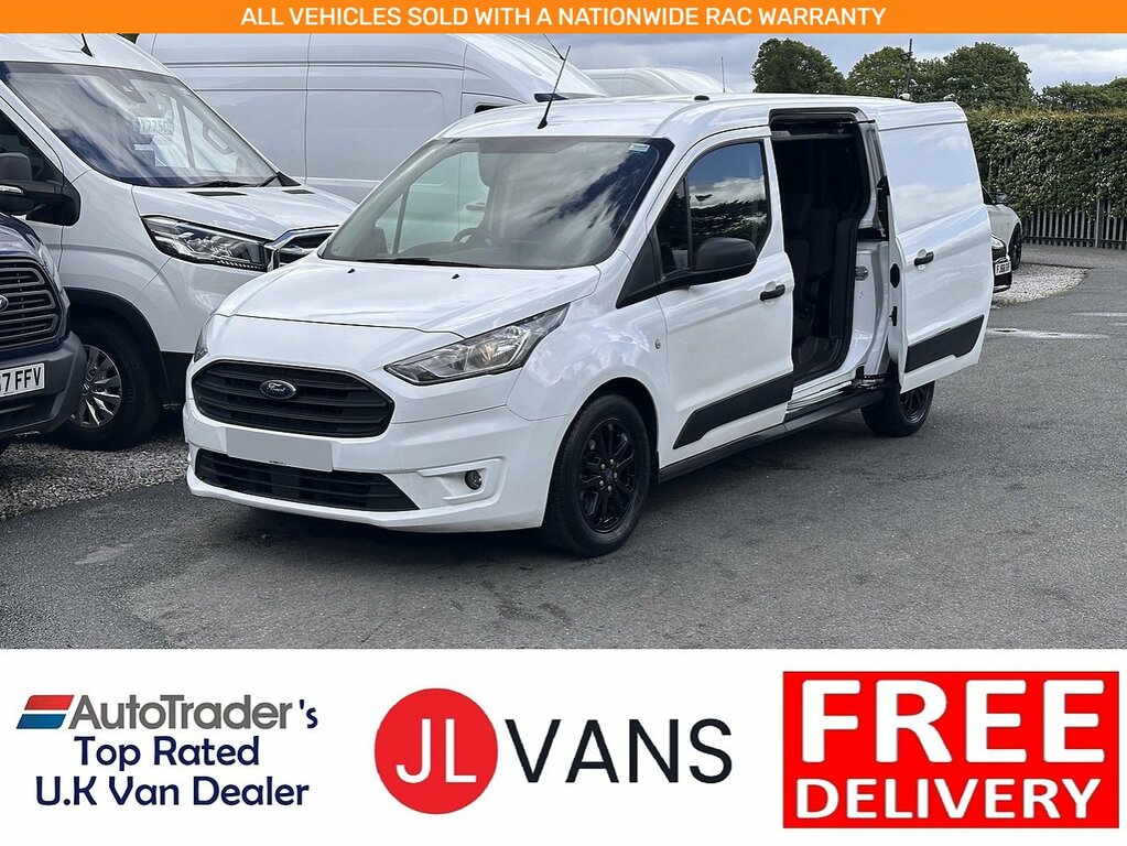 Ford Transit Connect 230 Ecoblue Trend Crewcab L2 Euro 6 120Ps Ac White