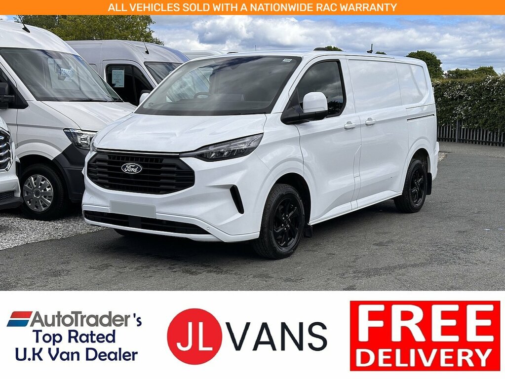 Ford Transit Custom 280 Ecoblue Limited L1h1 Euro 6 136Ps 2024 U2693 White