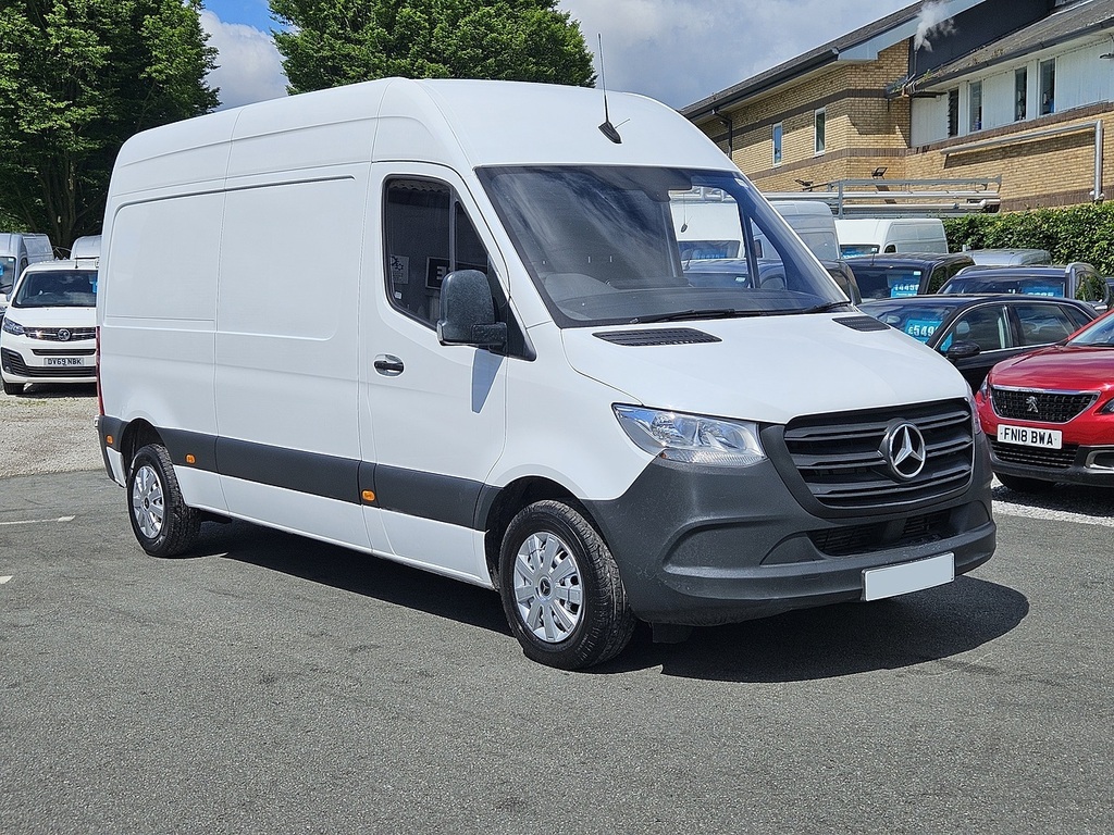 Mercedes-Benz Sprinter 315 Cdi Progressive L2h2 Euro 6 150Ps 2021 U2707 KN71XTP White #4