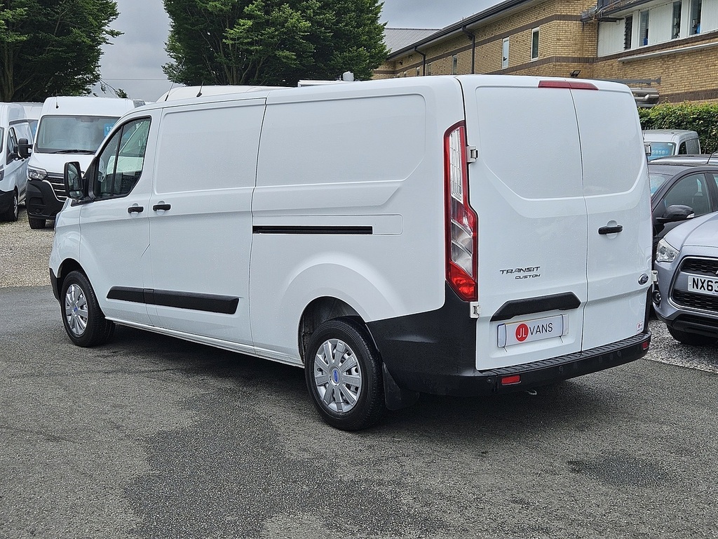 Ford Transit Custom 300 Ecoblue Leader L2h1 Euro 6 Ac 2021 U2709 Ule AF71MVU White #6