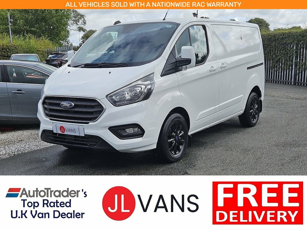 Ford Transit Custom 300 Ecoblue Limited L1h1 Euro 6 130Ps 2022 U2726 White