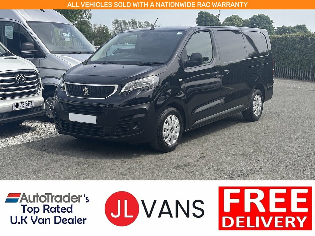 Peugeot Expert Bluehdi 1200 Professional L2h1 Euro 6 2019 U2731 Black