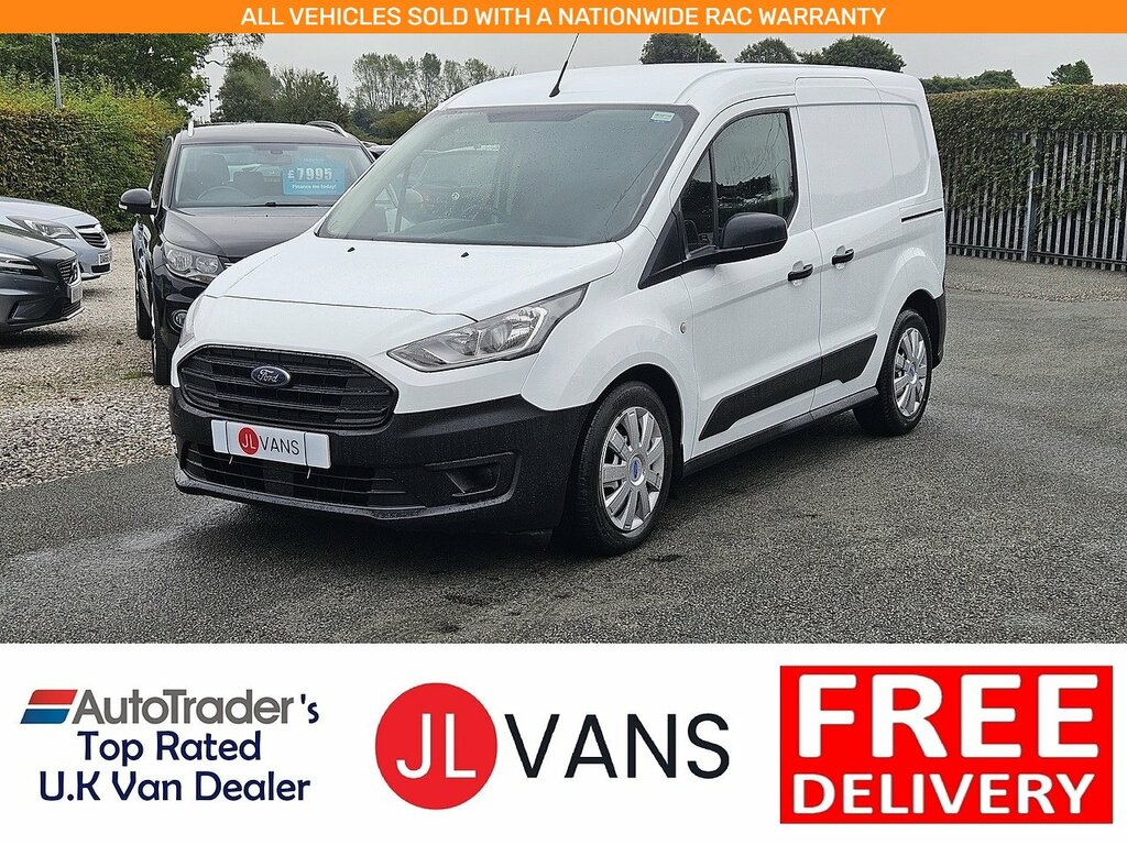 Ford Transit Connect 220 Ecoblue Leader L1 H1 Euro 6 Ac 2020 U2738 Ul White