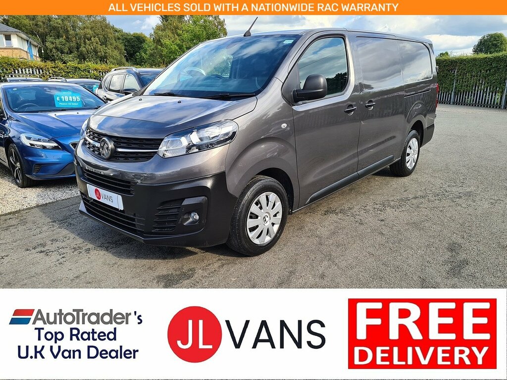 Vauxhall Vivaro Turbo D 2900 Dynamic L2h1 Euro 6 2022 U2742 Ulez Grey