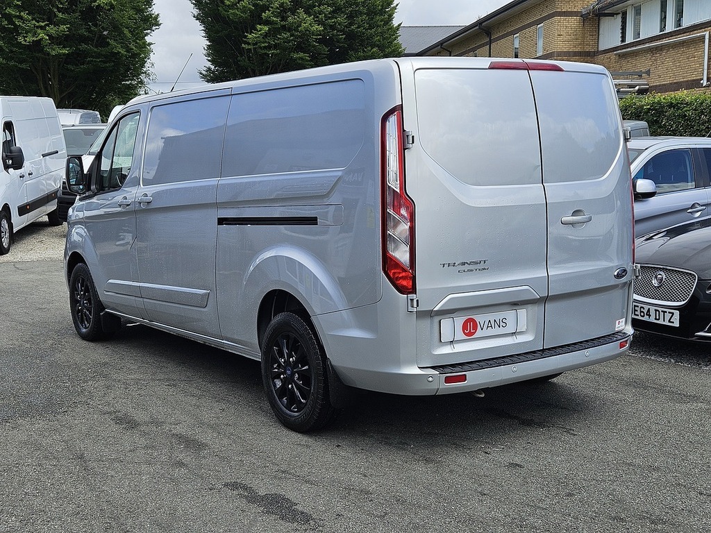 Ford Transit Custom 300 Ecoblue Limited L2h1 Euro 6 130Ps 2023 U2750 LD23JXY Silver #6
