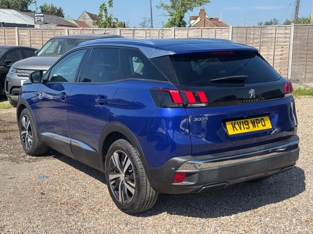 Peugeot 3008 1.2 Puretech Allure Eat Euro 6 Ss KV19WPO Blue #3