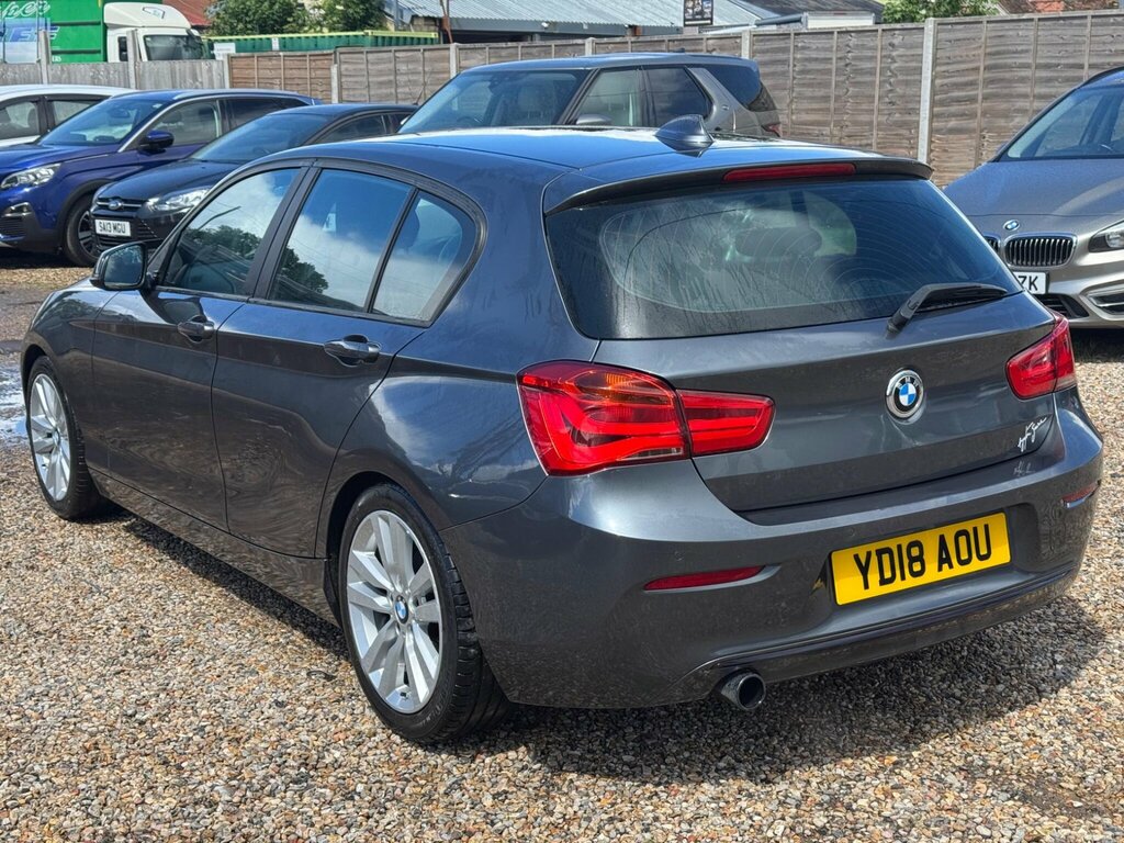 BMW 1 Series 1.5 118I Sport Euro 6 Ss YD18AOU Grey #4