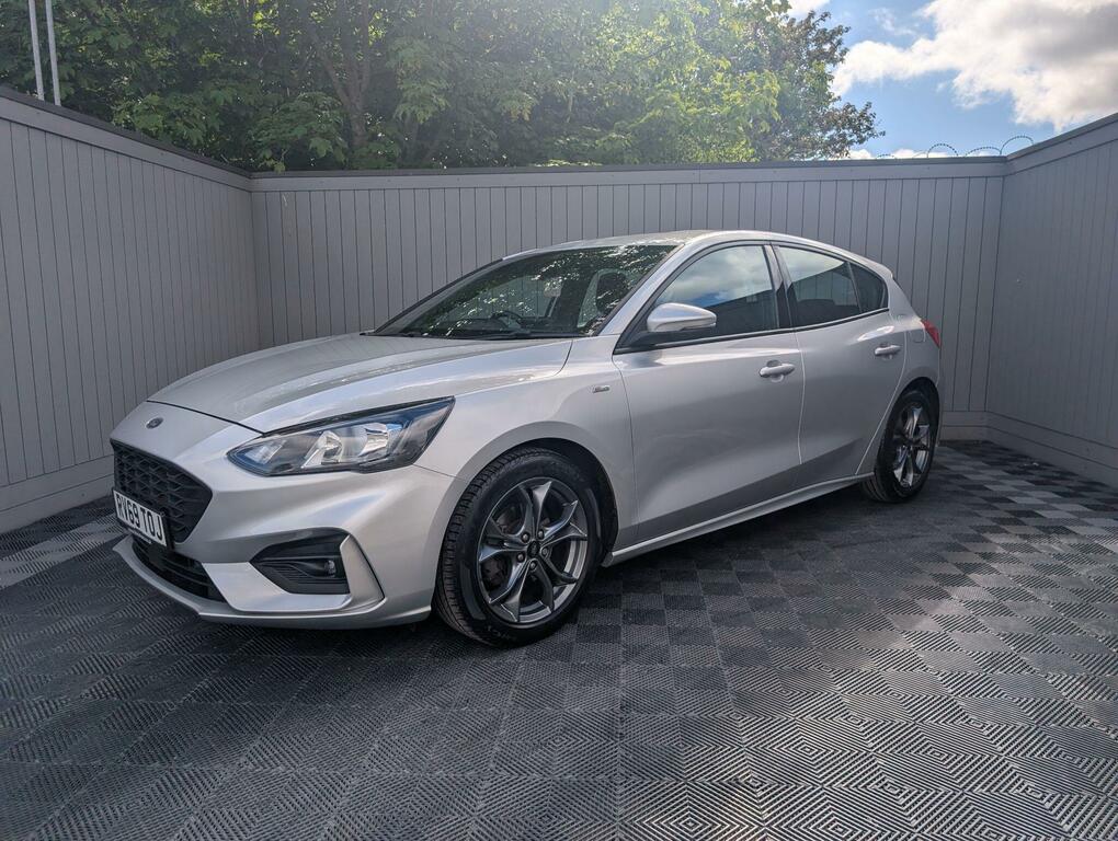 Ford Focus 1.0T Ecoboost St-line Euro 6 Ss RV69TOJ Silver #3