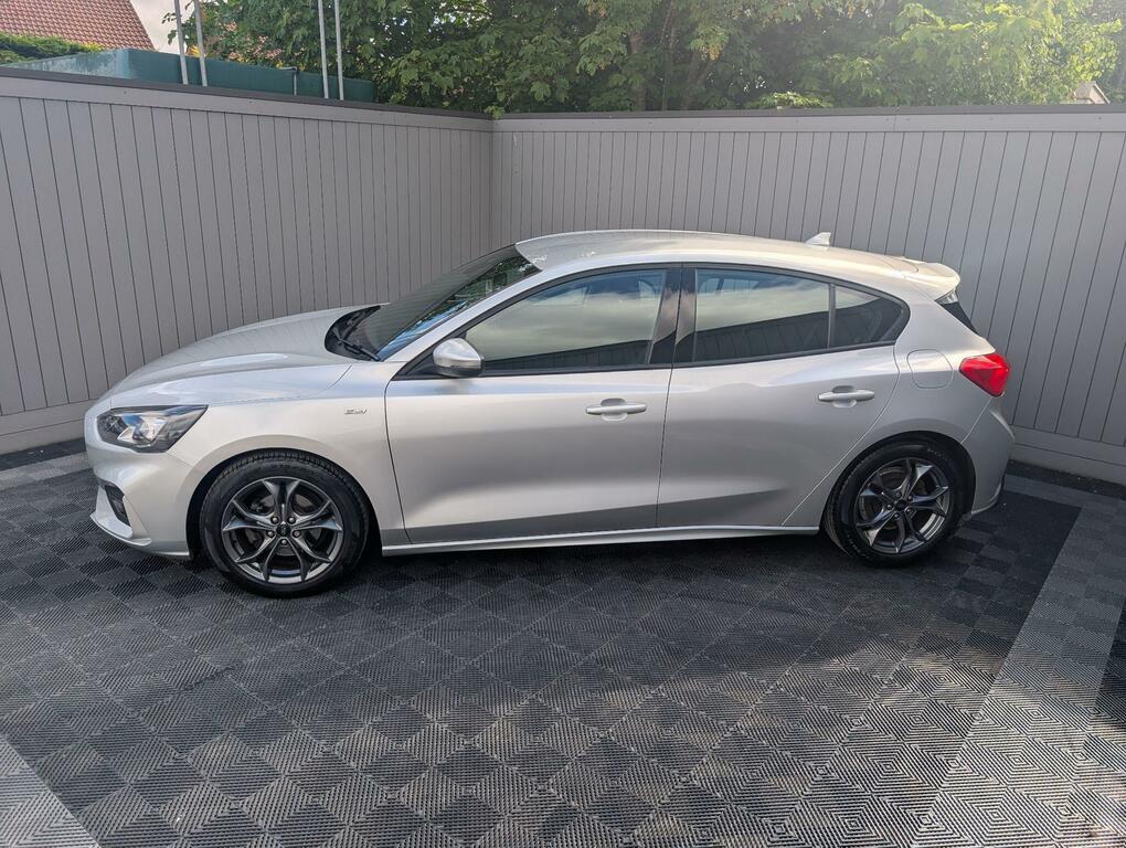 Ford Focus 1.0T Ecoboost St-line Euro 6 Ss RV69TOJ Silver #6