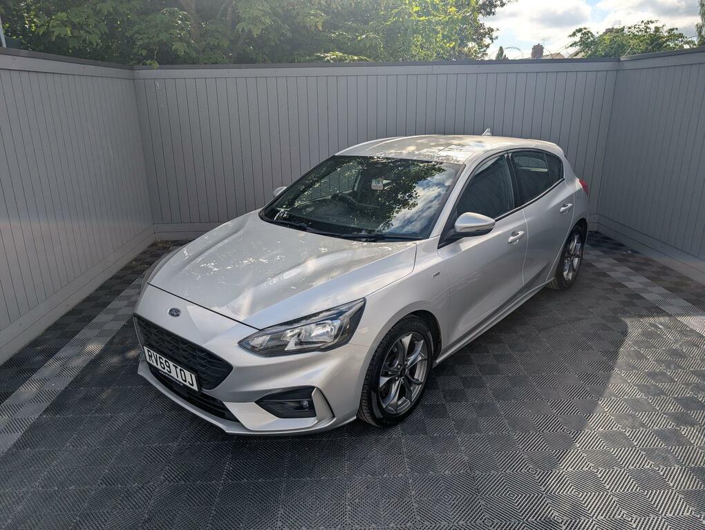 Ford Focus 1.0T Ecoboost St-line Euro 6 Ss RV69TOJ Silver #2