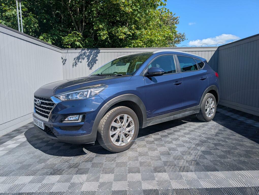 Hyundai Tucson 1.6 Gdi Se Nav Euro 6 Ss WM68UUG Blue #3