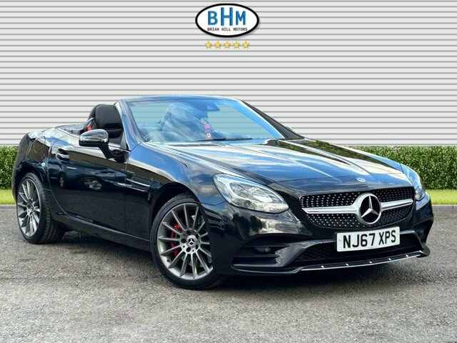 Mercedes-Benz SLC 2017 2.1 Slc250d Amg Line Convertible G Black