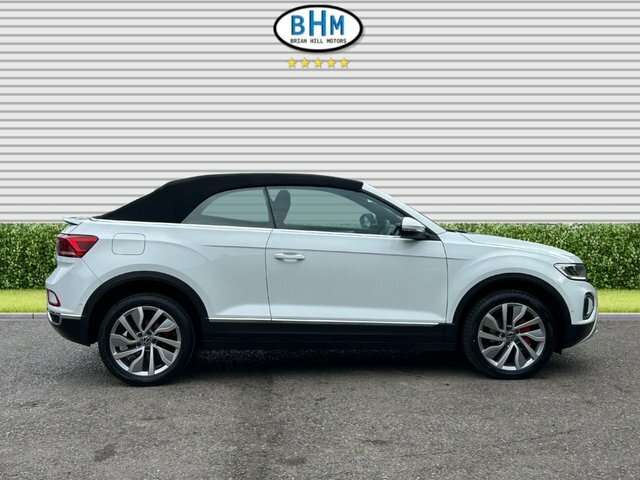 Volkswagen T-Roc 2023 1.5 Tsi Style Convertible Dsg 2Wd YC72UKP White #3