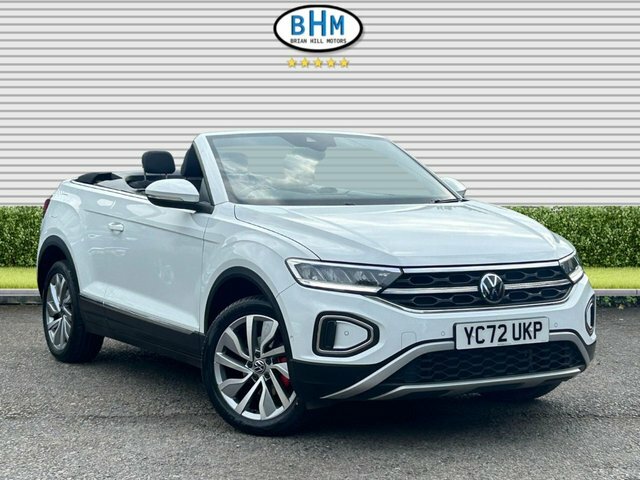 Volkswagen T-Roc 2023 1.5 Tsi Style Convertible Dsg 2Wd White