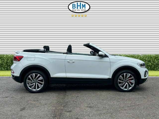 Volkswagen T-Roc 2023 1.5 Tsi Style Convertible Dsg 2Wd YC72UKP White