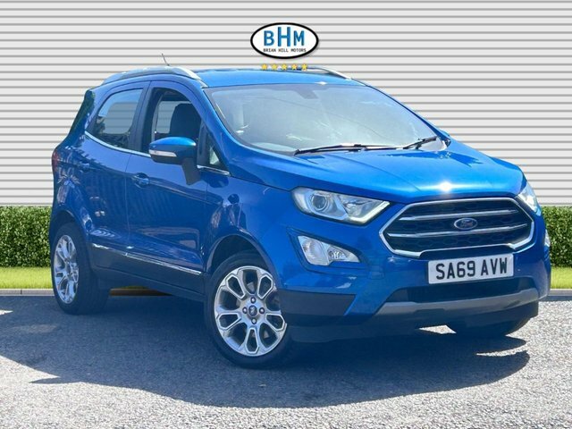 Ford Ecosport 2019 1.0T Ecoboost Gpf Titanium Suv Man Blue