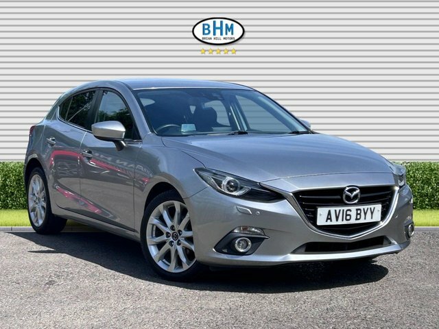 Mazda 3 2016 1.5 Skyactiv-d Sport Nav Hatchback Silver