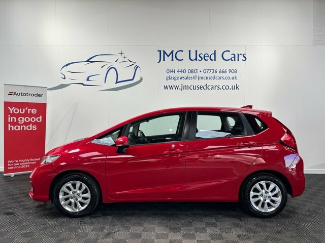 Honda Jazz 1.3 I-vtec Se Navi Hatchback Cvt Euro 6 RJ19XEE Red #2