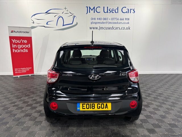 Hyundai I10 1.2 Se Hatchback Euro 6 87 Ps EO18GOA Black #5