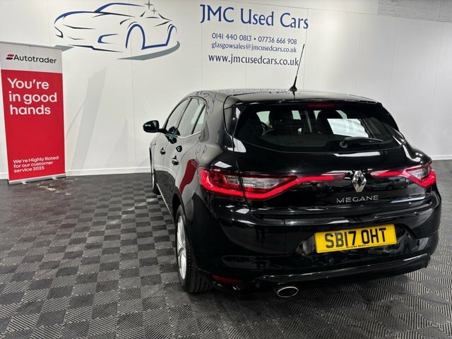 Renault Megane 1.5 Dci Dynamique Nav Hatchback SB17OHT Black #6