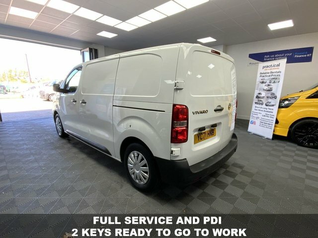 Vauxhall Vivaro 1.5 Turbo D 2700 YC71HNB White #2