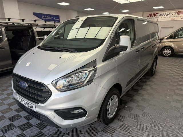 Ford Transit Custom 2.0 300 Ecoblue Trend CP71NGN Silver #2