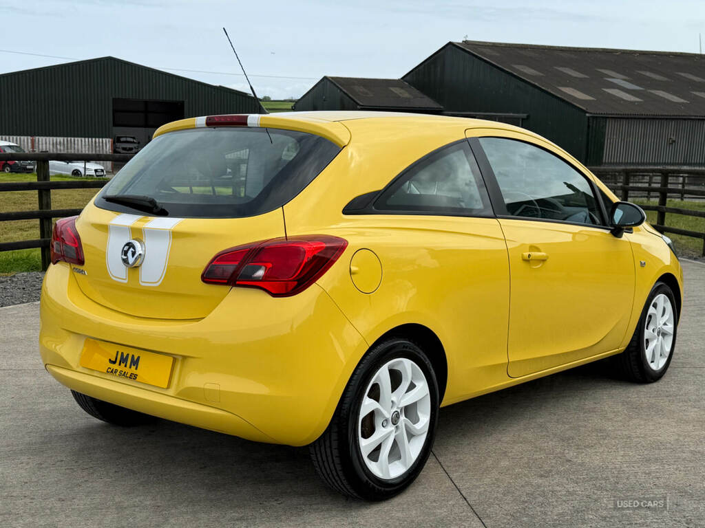 Vauxhall Corsa 1.2 Sting DA15AZB Yellow #4
