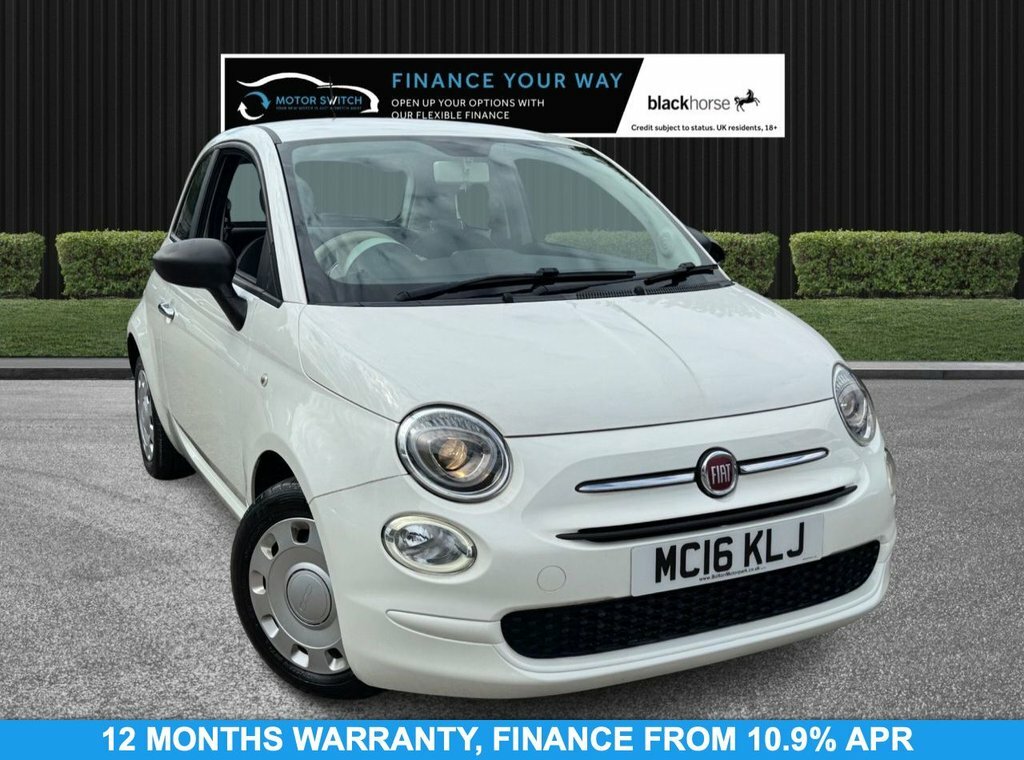 Fiat 500 1.2L Pop White