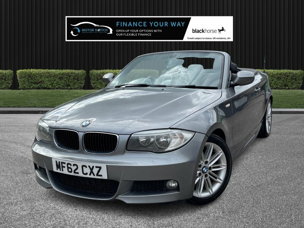 BMW 1 Series Convertible MF62CXZ Grey #3