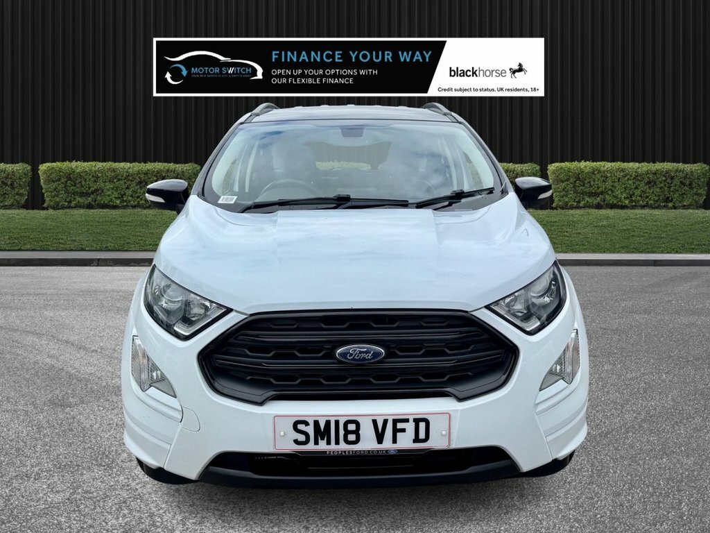 Ford Ecosport 1L St-line SM18VFD White #2