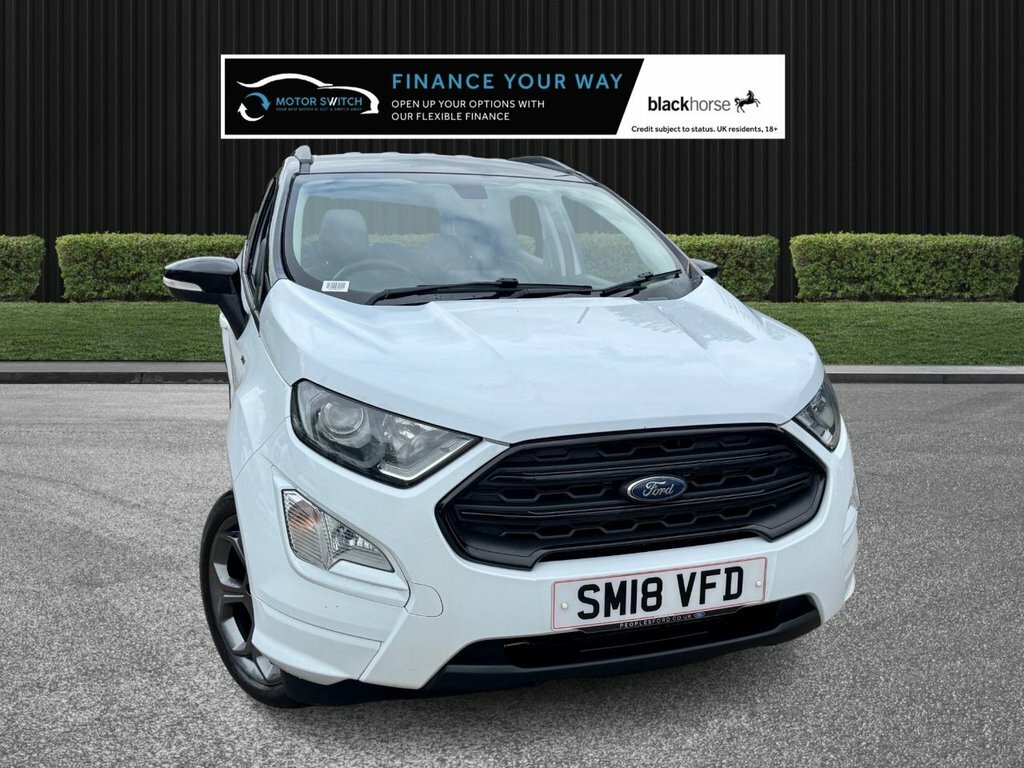 Ford Ecosport 1L St-line SM18VFD White #5