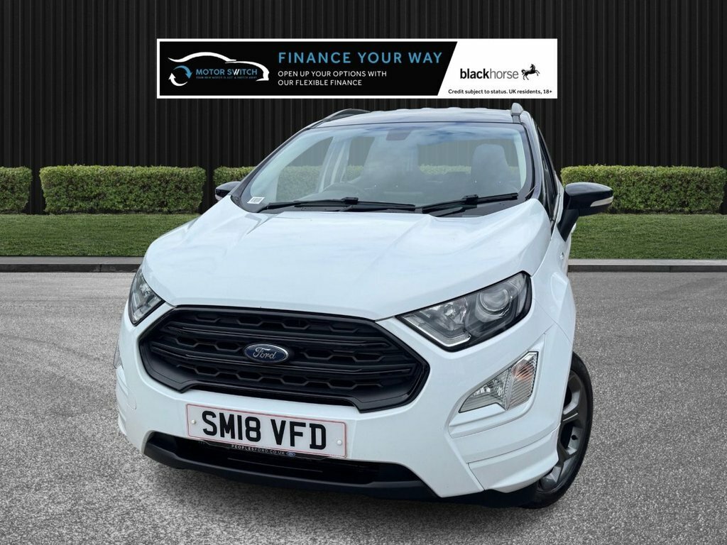 Ford Ecosport 1L St-line SM18VFD White #6
