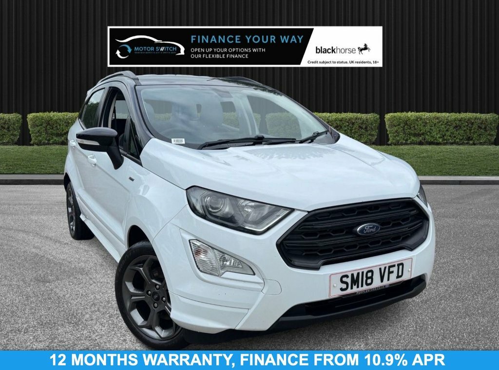 Ford Ecosport 1L St-line White