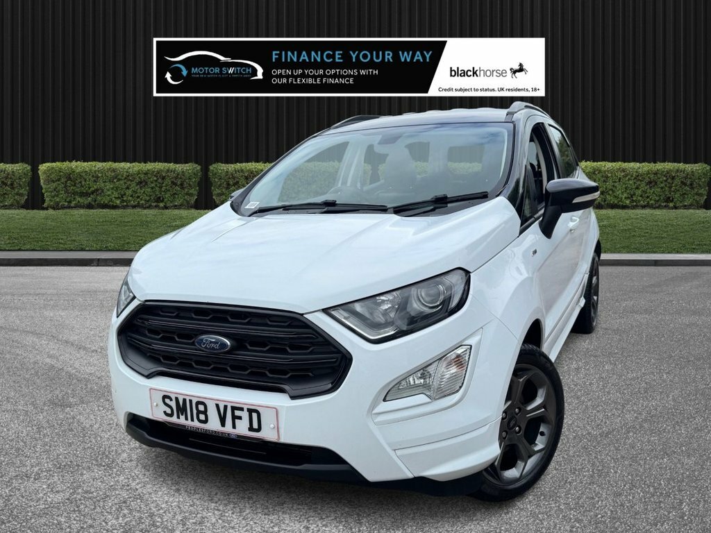 Ford Ecosport 1L St-line SM18VFD White #3