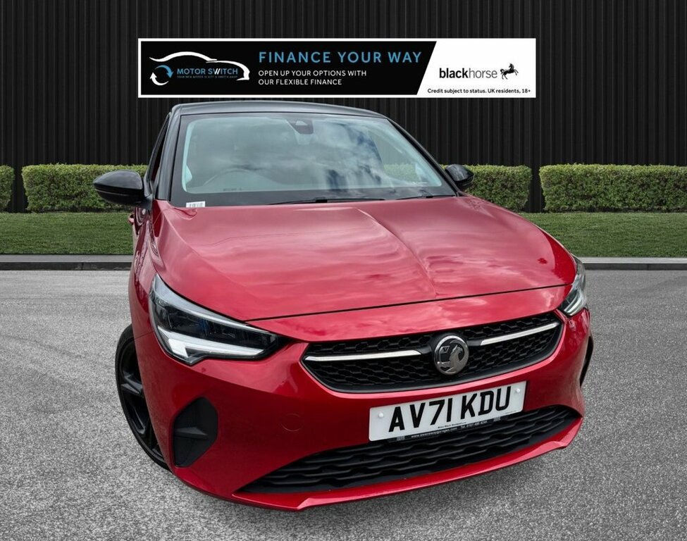 Vauxhall Corsa 1.2L Griffin AV71KDU Red #5