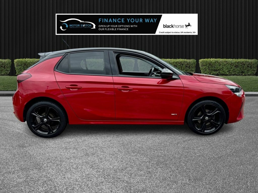 Vauxhall Corsa 1.2L Griffin AV71KDU Red #4
