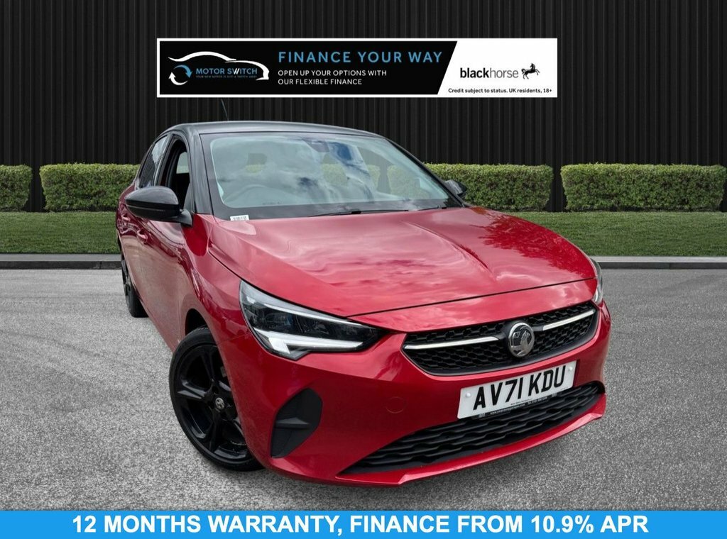 Vauxhall Corsa 1.2L Griffin Red